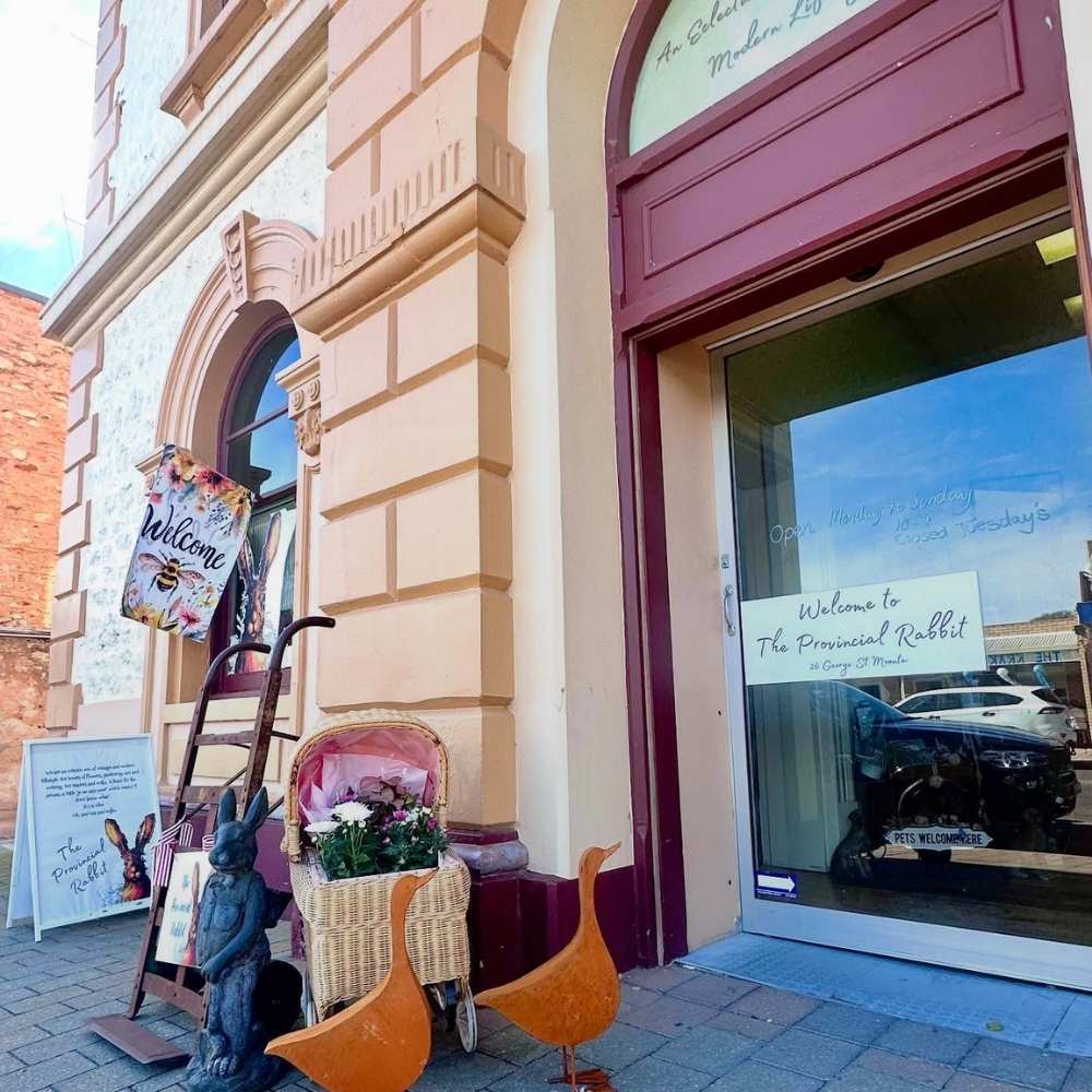 The building found us now it is the provincial rabbit in moonta